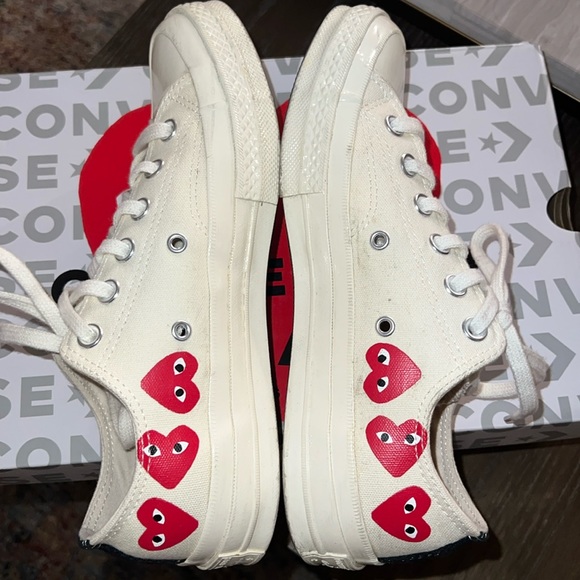 Converse x Comme des Garçons PLAY Chuck 70 Multi Heart - Picture 7 of 7